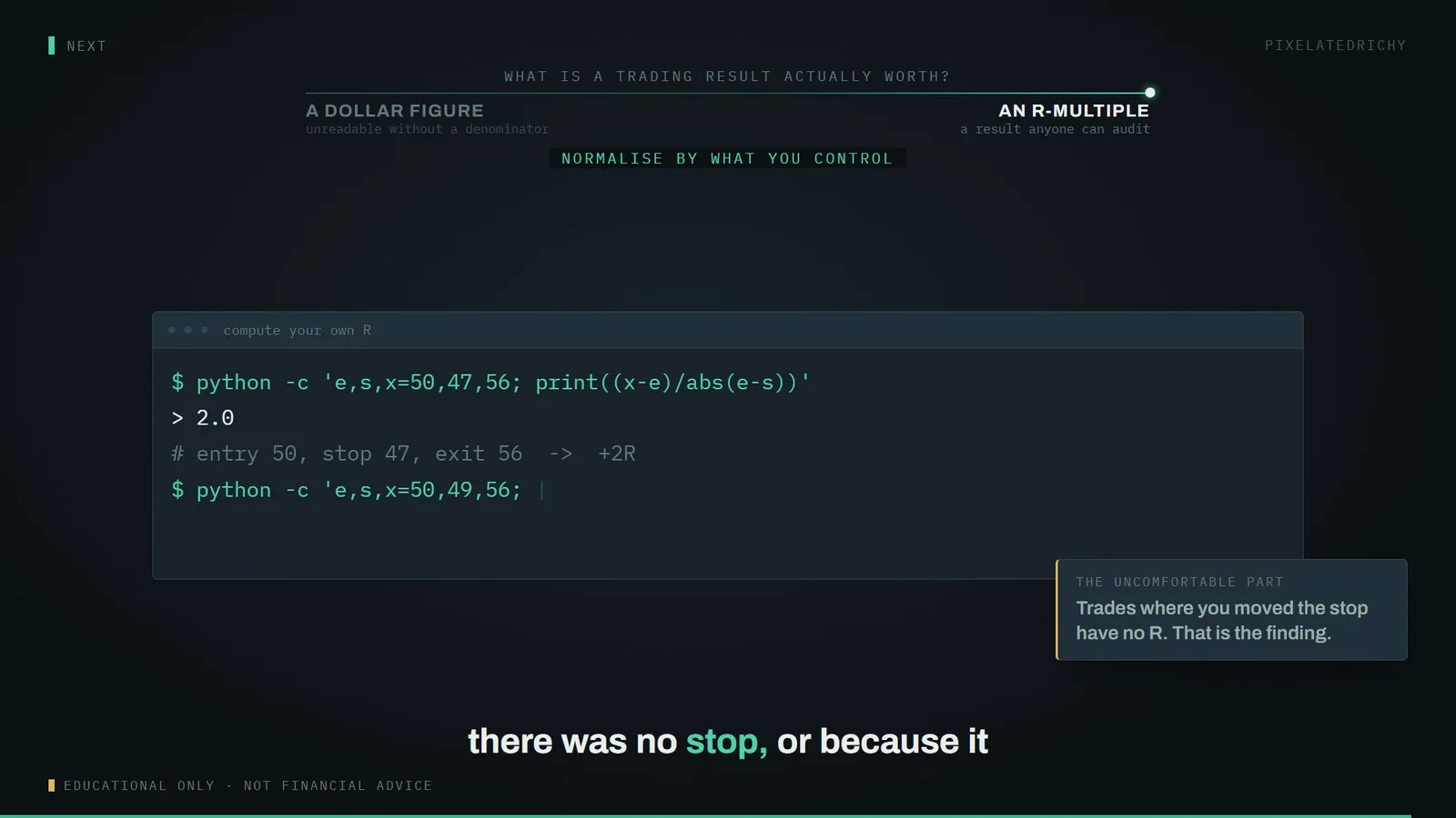 compute your own R